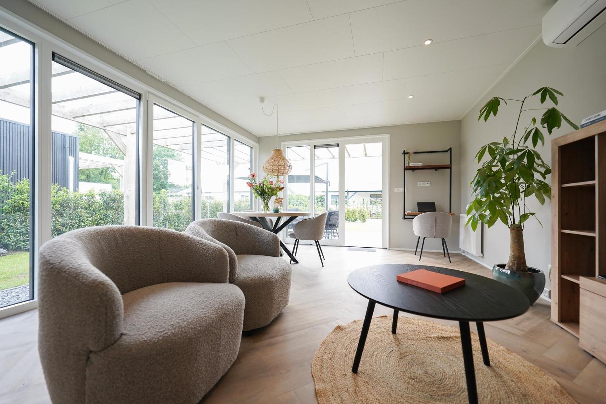 Luxe Lodge 'Bold' Nabij Bos En Veluwemeer - 4 Pers Ermelo Exterior foto